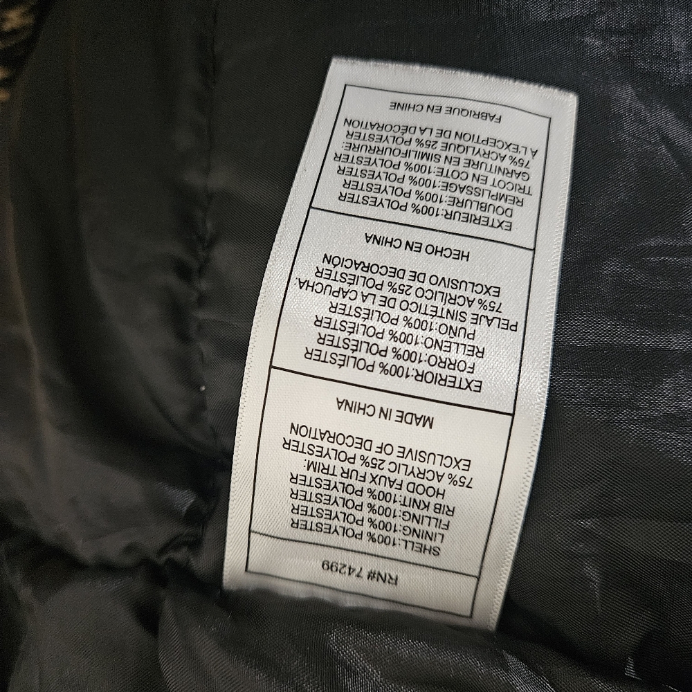 Canada Weather Gear Boys Full-Zip Winter Coat Size Medium 10/12 - Picture 7 of 7